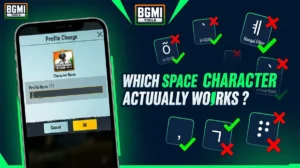 BGMI Invisible Name Copy Paste Tool — Blank Space Characters