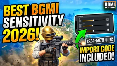 BGMI Sensitivity Code 2026 – Best Settings & Import Guide