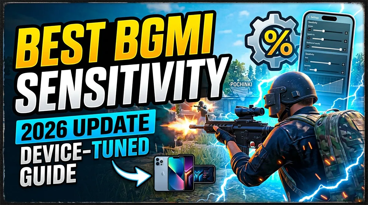 Best BGMI Sensitivity Settings 2026 — Device-Tuned Guide