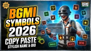 BGMI Symbols Copy Paste