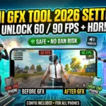 BGMI GFX Tool Settings 2026: 60/90 FPS, HDR