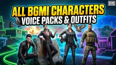 BGMI Characters, Voices & Customization Guide