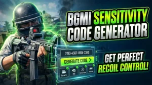 BGMI Sensitivity Code Generator
