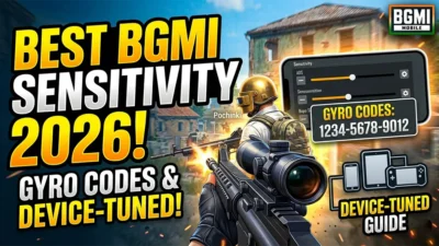 Best BGMI Sensitivity Settings 2026: Gyro Codes & Device Tuning