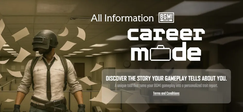 BGMI Career Mode 2026: Skill Report, Job Profile & Guide