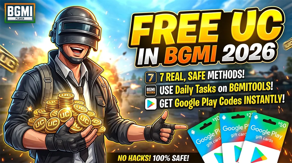 how to get free UC in BGMI